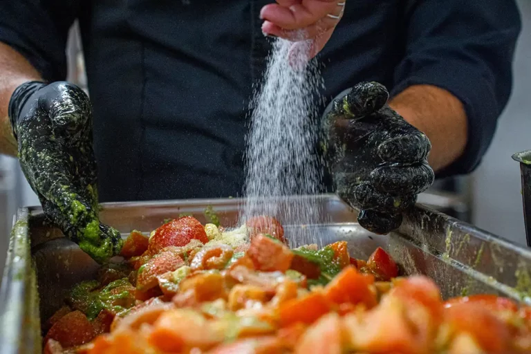 préparation repas Fauve restaurant