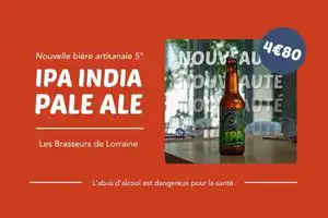 Nouvelle bière IPA au P&rsquo;tit Fauve Nancy