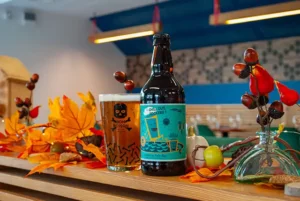 Bière N°3 de l'Oktobertest avec la Brasserie Bon Poison, disponible à Fauve Norroy